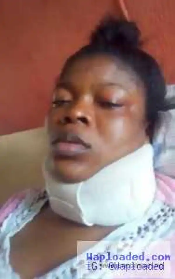Photo: Female Juju Star, Seun Aransiola, In Auto Crash, Suffers Neck Injury